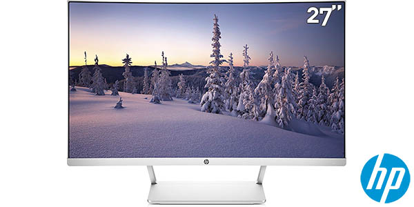 Monitor curvo HP Z4N74AA de 27'' Full HD