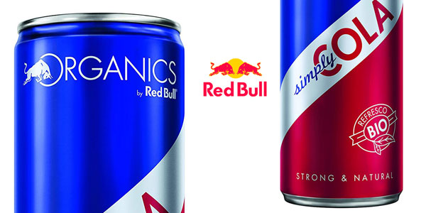 Pack x24 Latas Red Bull Organics Simply Cola de 250 ml/ud chollo en Amazon