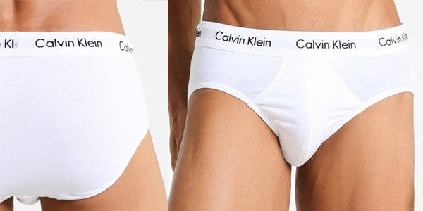 Pack 3 Calzoncillos Calvin Klein 3P Hip Brief chollo en Amazon