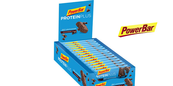 Pack de 30 Barritas PowerBar Protein Plus Low Sugar Chocolate Brownie barato en Amazon