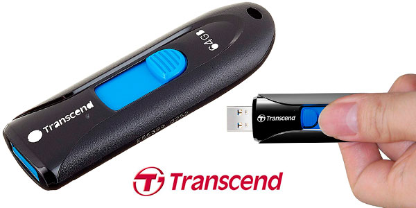 Memoria USB 3.1 Transcend JetFlash 790 de 64 GB en oferta