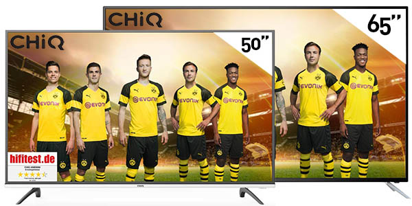 Smart TVs UHD 4k Chiq al mejor precio