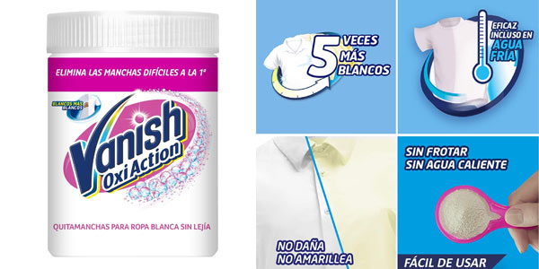 Vanish Oxi Action barato en Amazon