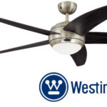 Ventilador de techo Westinghouse Bendan R7s de 80 W barato en Amazon