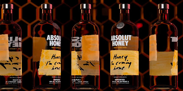 Vodka Absolut Honey de (1.000 ml) barato