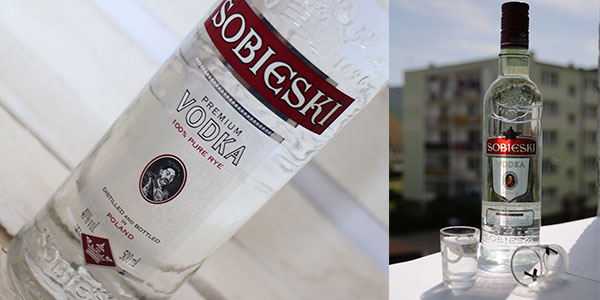 Vodka premium Sobieski de 700 ml barato