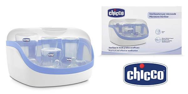 Chicco SterilNatural esterilizador para biberones de microondas barato