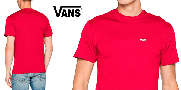 Chollo Camiseta Vans Left Chest Logo para hombre