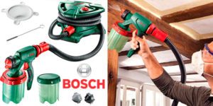 Chollo Sistema de pulverización de pintura Bosch PFS 5000 E de 1.200 W