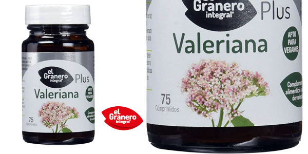 Envase 75 Comprimidos de VALERIANA PLUS de 645 mg/ud barato en Amazon