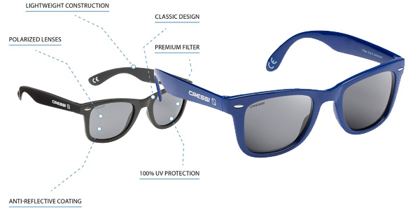 Gafas de sol Cressi Tortuga polarizadas chollo en Amazon