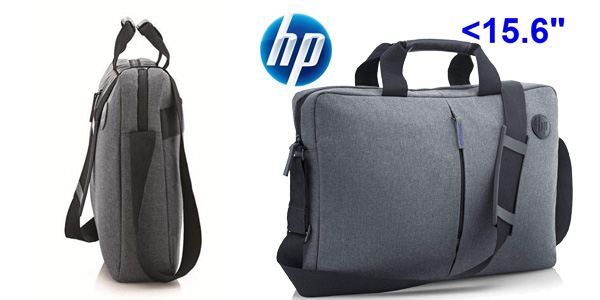Funda bandolera para portátil HP Essential Top Load gris barata en Amazon