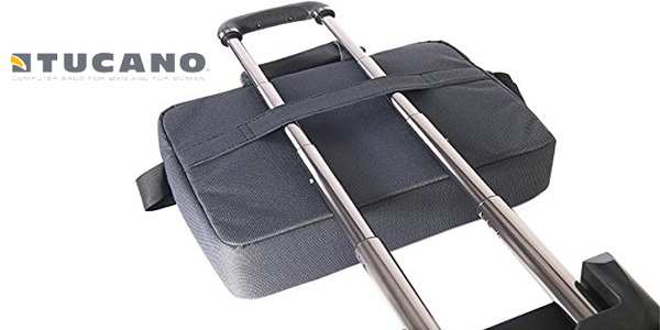 Maletín Tucano BS Loop 15,6" gris barato en Amazon