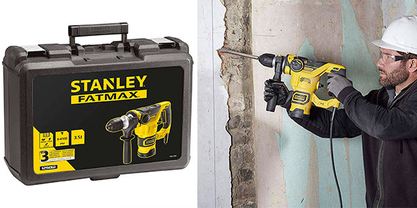 Martillo percutor Stanley FATMAX FME1250K-QS de 1.250 W + maletín barato