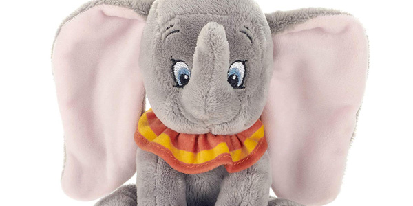 Peluche Dumbo sentado (Disney 37275) chollo en Amazon