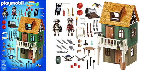 Playmobil barco pirata camuflado Ruby oferta