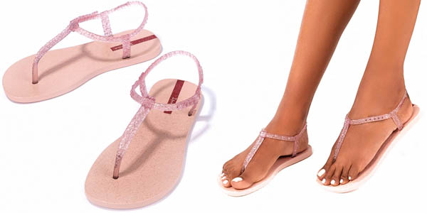Sandalias Ipanema Pink-Glitter para mujer