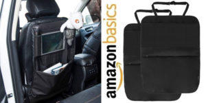 Set de 2 Organizadores para asiento trasero de coche AmazonBasics con esteras protectoras barato en Amazon