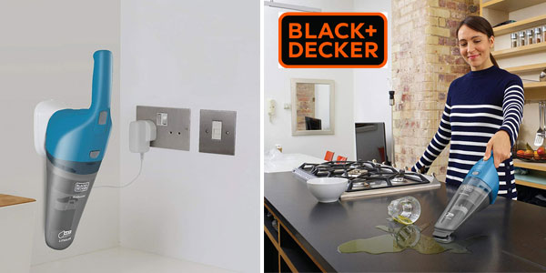 Aspirador de mano sin cables Black+Decker WDB215WA chollo en Amazon