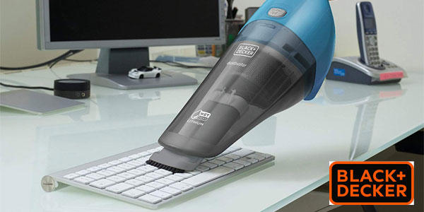 Aspirador de mano sin cables Black+Decker WDB215WA chollazo en Amazon