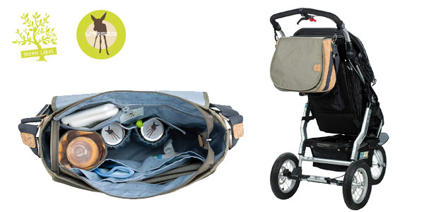 Bolso cambiador Lässig Green Label chollazo en Amazon
