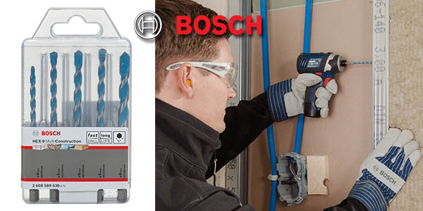 brocas Bosch Hex 9 Multiconstruction oferta