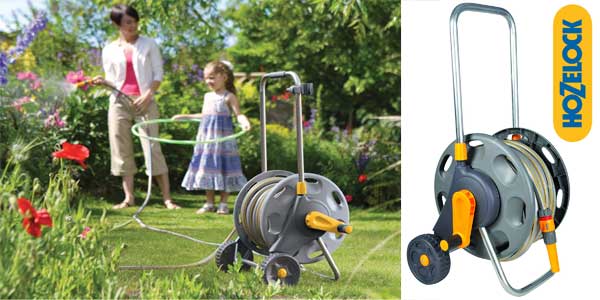 Carro portamangueras Hozelock 2432 para 45 m chollazo en Amazon