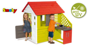 Casa Infantil Smoby Nature II con cocina y accesorios barata en Amazon