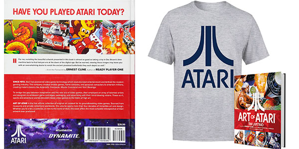 Pack Atari de camiseta + libro barato