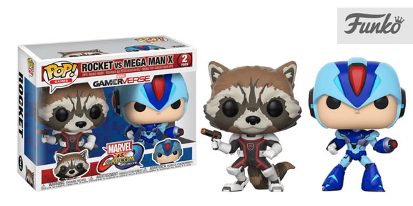 Funko Pack: Pop! Marvel Vs. Capcom Infinite 2 - Rocket Vs. Mega Man X barato en Amazon