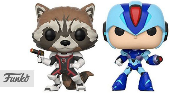 Funko Pack: Pop! Marvel Vs. Capcom Infinite 2 - Rocket Vs. Mega Man X chollo en Amazon