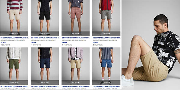 Jack Jones bermudas oferta verano