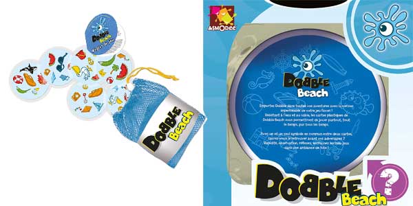 Juego de mesa Asmodée Dobble Beach chollo en Amazon