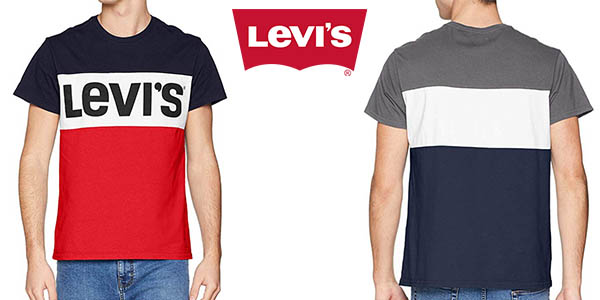 Levi's Colorblock tee camiseta barata