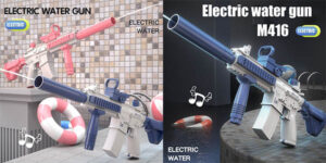 Pistola de agua eléctrica CatXaa de largo alcance