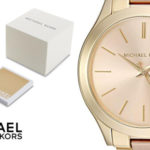 Reloj analógico Michael Kors MK3493 Slim Runway para mujer barato en Amazon