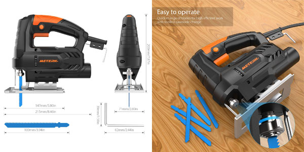 Sierra de calar Meterk 400W chollo en Amazon