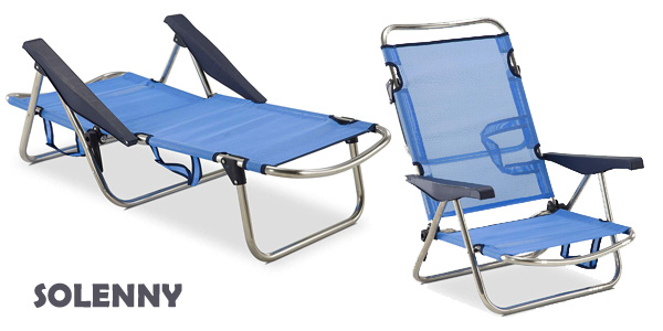 cama tallarines Caracterizar ▷ Chollo Set de 2 sillas de camping plegables Relaxdays por sólo 49,95€ con  envío gratis (-29%)