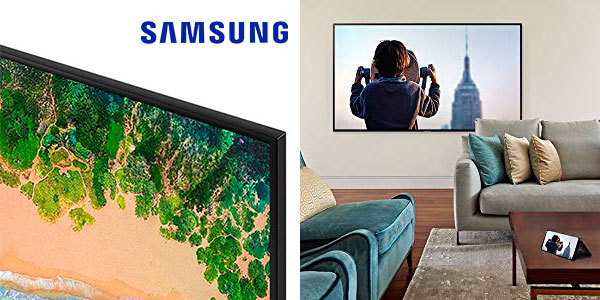 Smart TV Samsung 55NU7026 4K UHD de 55" en oferta