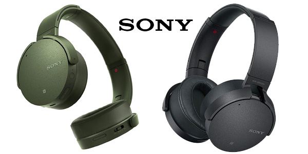 Auriculares inalámbricos Sony MDR-XB950N1 Black con bluetooth y extra bass baratos en Amazon