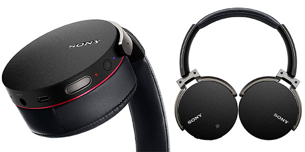 Auriculares Sony MDR-XB950B1B con Bluetooth y Extra Bass baratos