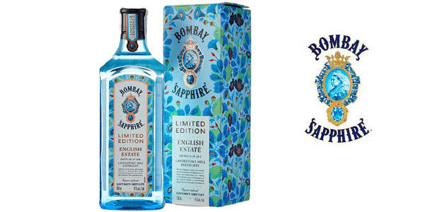 Bombay Sapphire English Estate Limited Edition Gin de 700 ml barata en Amazon