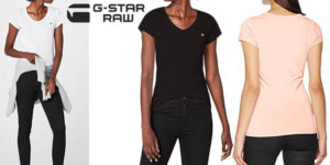 Camiseta G-Star Raw Eyben Slim para mujer