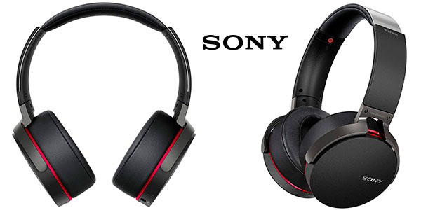Chollo Auriculares Sony MDR-XB950B1B con Bluetooth y Extra Bass 