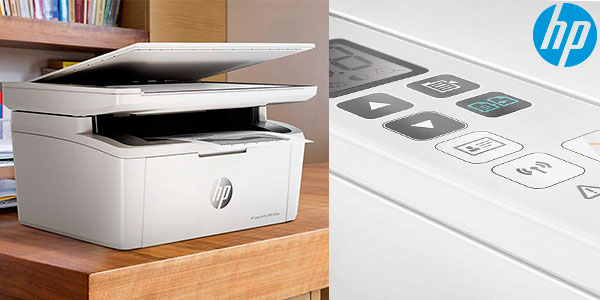Chollo Impresora láser HP Laserjet Pro M28w con USB y Wi-Fi 