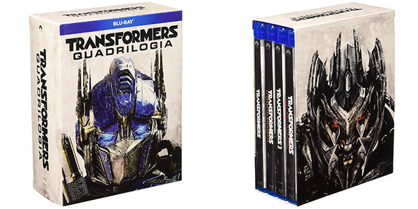 Chollo Tetralogía de Transformers en Blu-ray