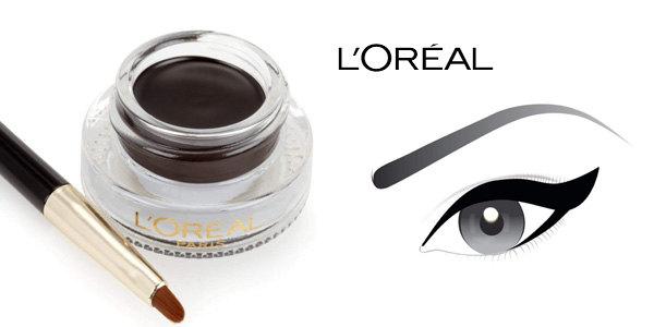 Delineador en gel con pincel L'Oréal Paris Superliner Gel Intenza color negro chollo en Amazon