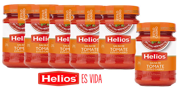 Helios salsa de tomate casero pack ahorro