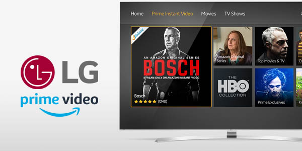 Amazon Prime Video en televisores LG