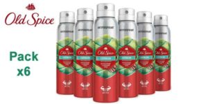 Pack x6 Old Spice Desodorante antitranspirante Spray Citron de 150 ml barato en Amazon